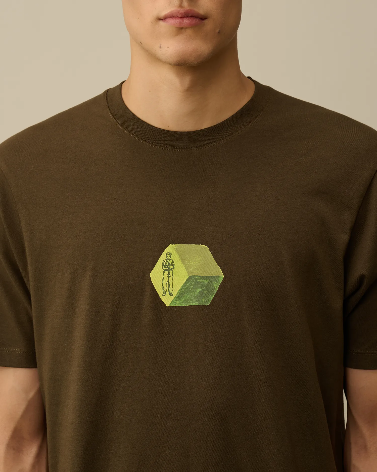 30/1 Jersey Logo Graphics T-Shirt