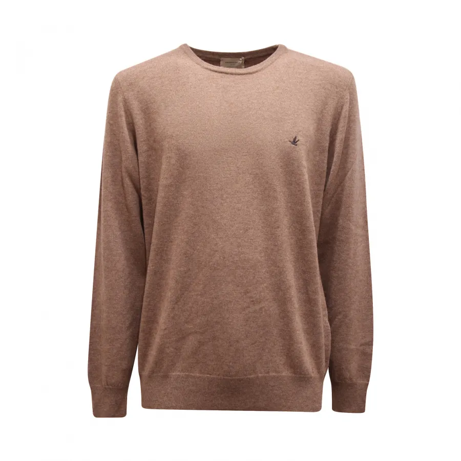 9438AV MAGLIONE UOMO BROOKSFIELD WOOL SWEATER