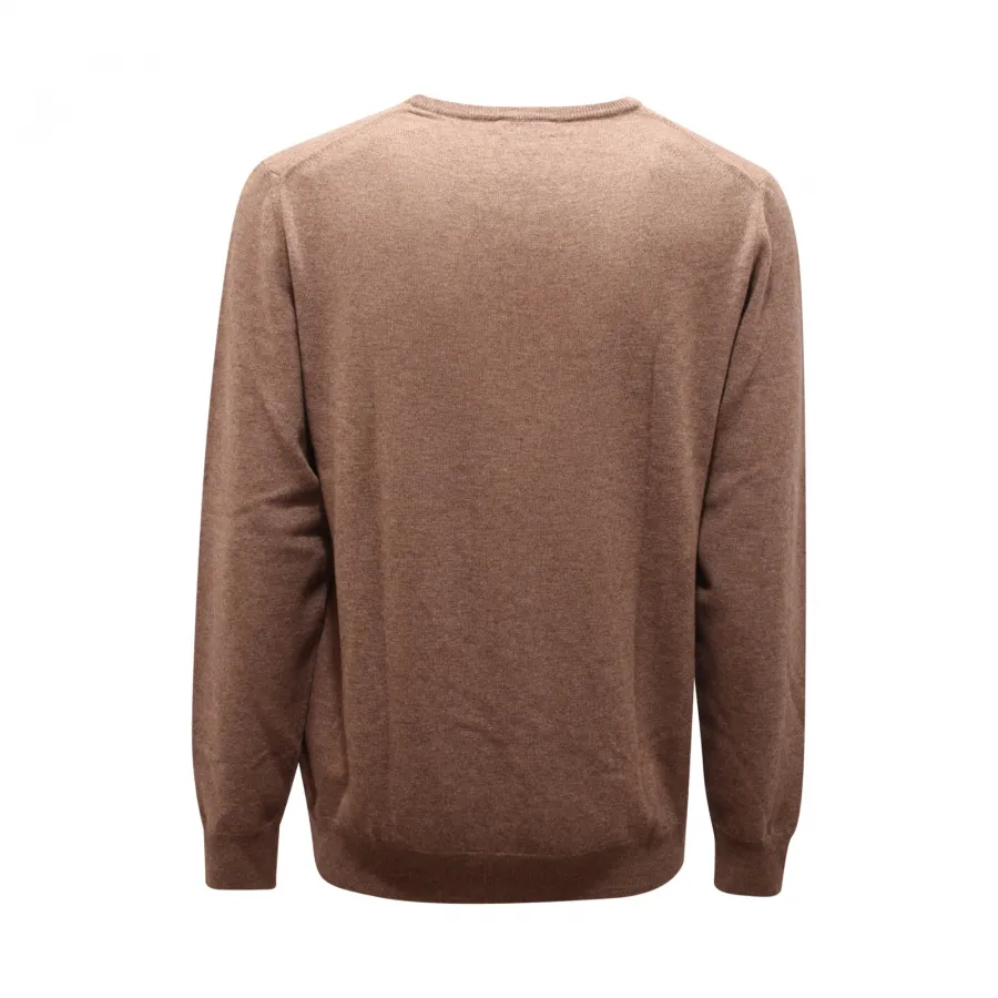 9438AV MAGLIONE UOMO BROOKSFIELD WOOL SWEATER