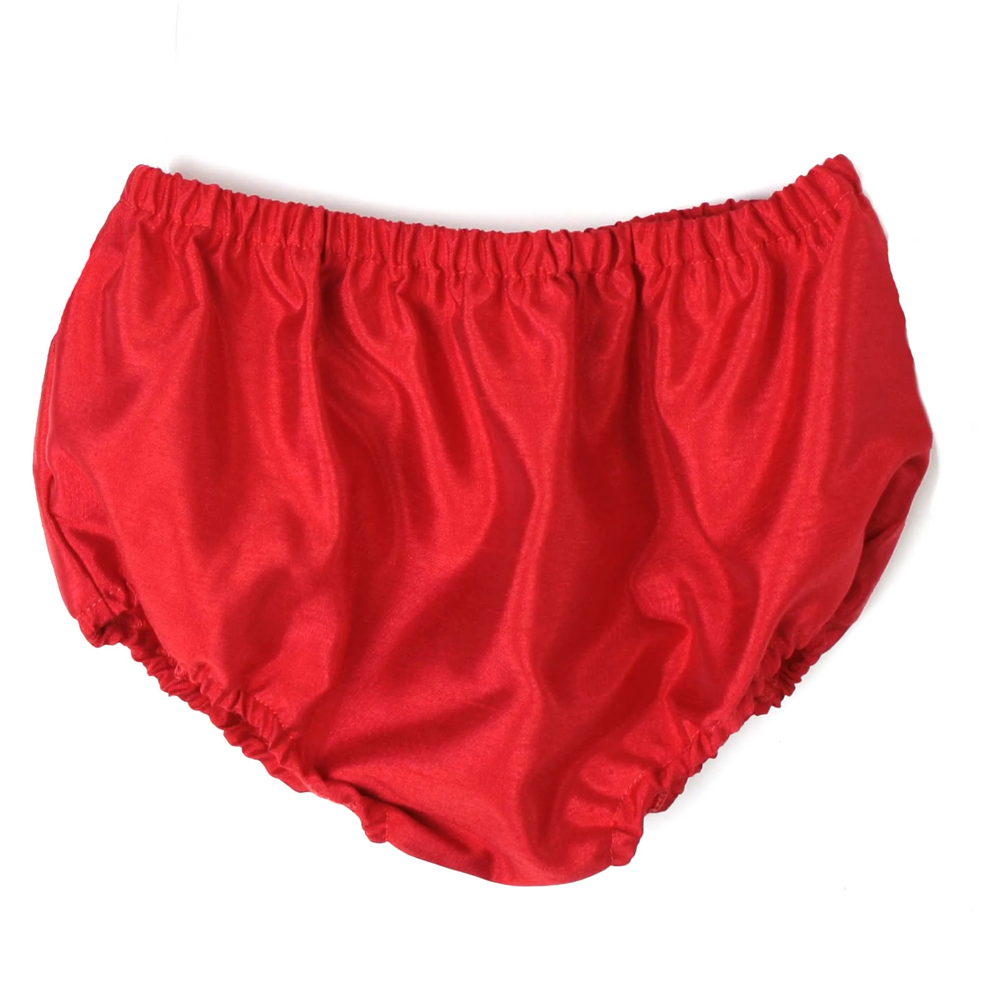 Abito A Pois Rossi Con Culotte