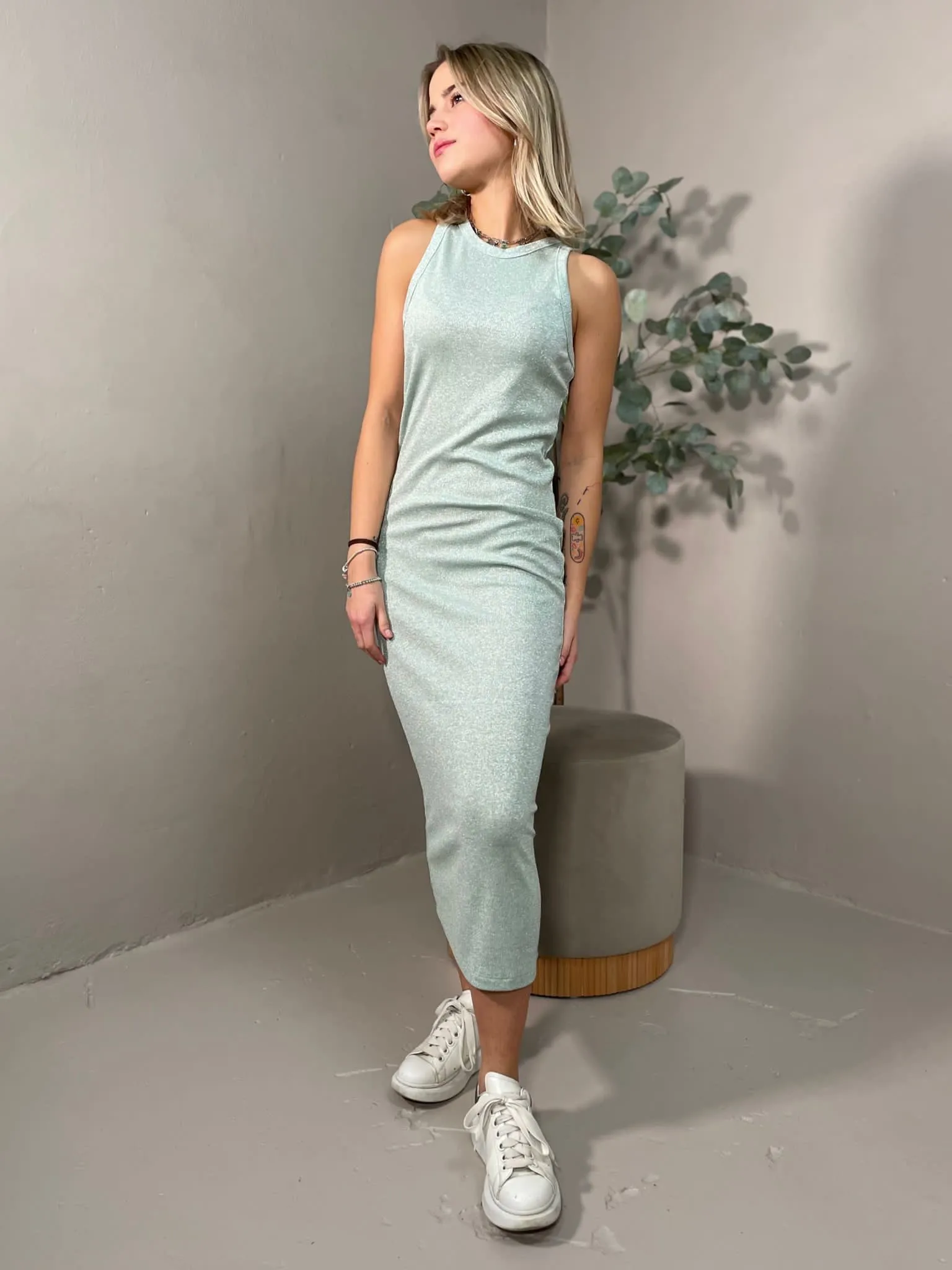 Abito Acqua Lurex Vicolo