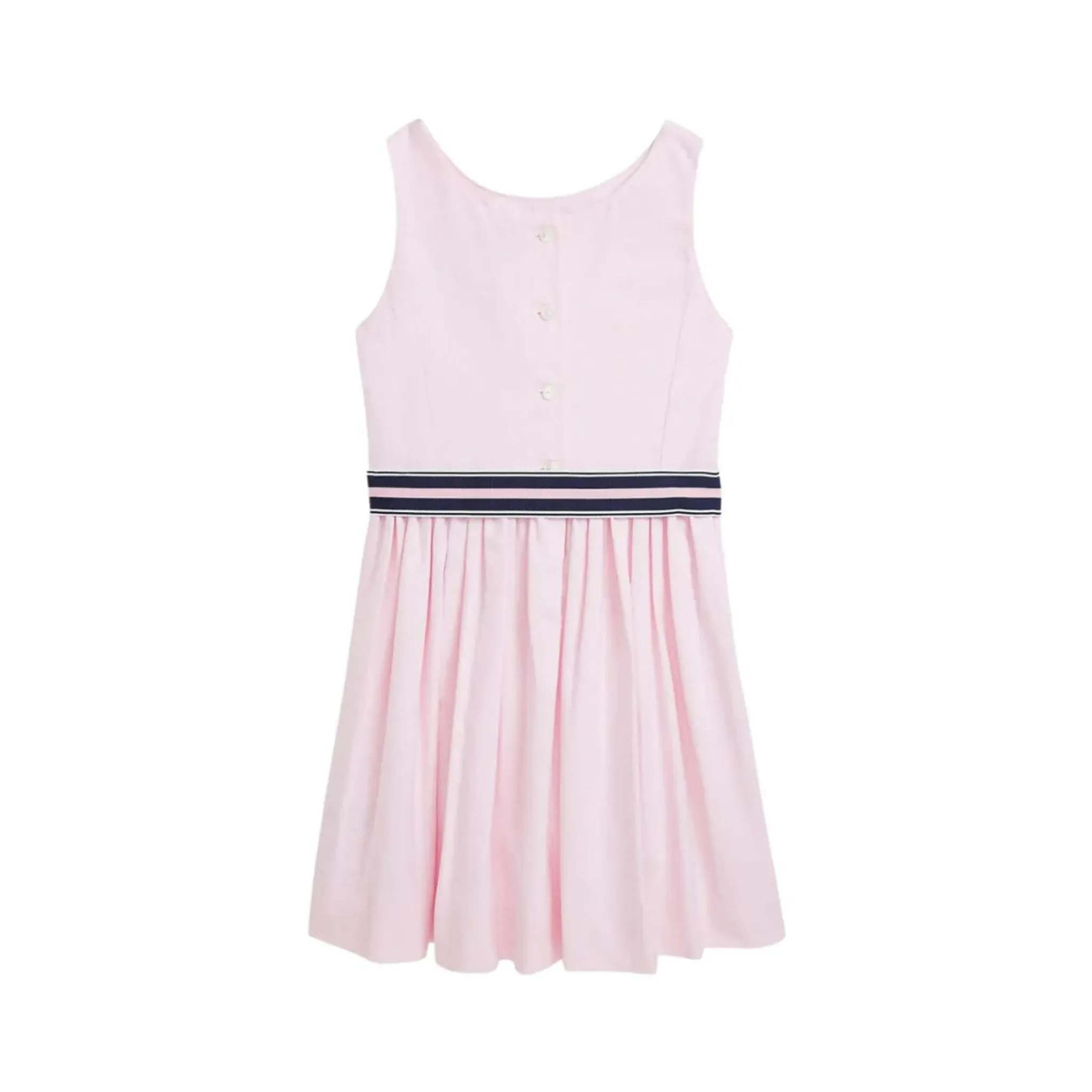 Abito Bambina Rosa con cintura