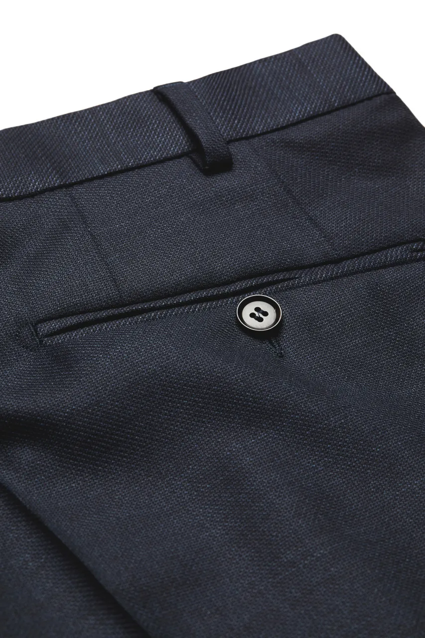 Abito blu digel drop sei modern fit in lana vitale barberis canonico