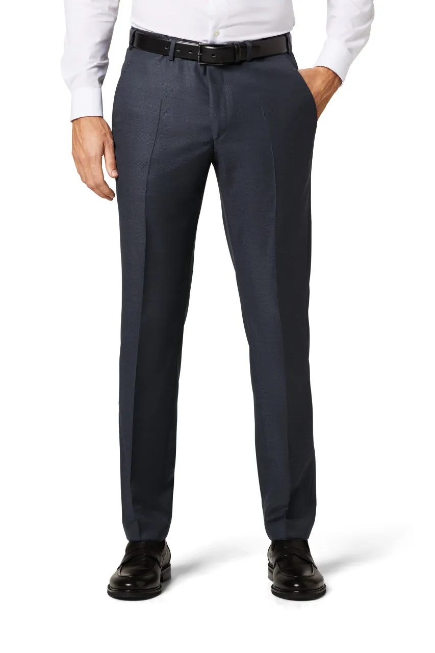 Abito blu digel drop sei modern fit in lana vitale barberis canonico