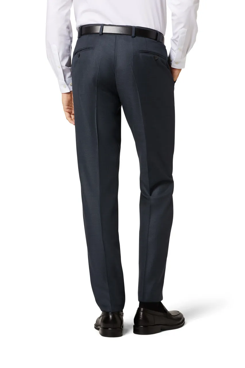 Abito blu digel drop sei modern fit in lana vitale barberis canonico