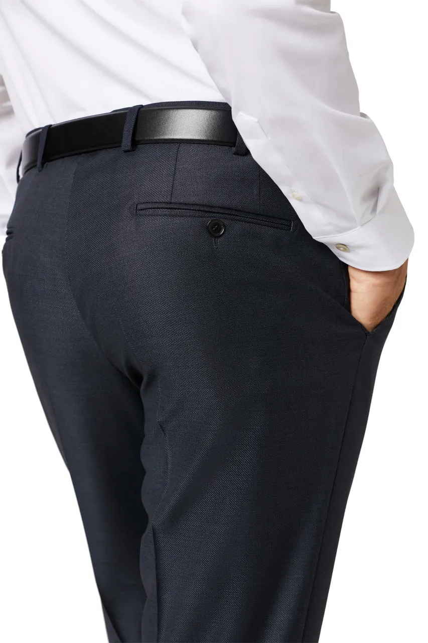 Abito blu digel drop sei modern fit in lana vitale barberis canonico