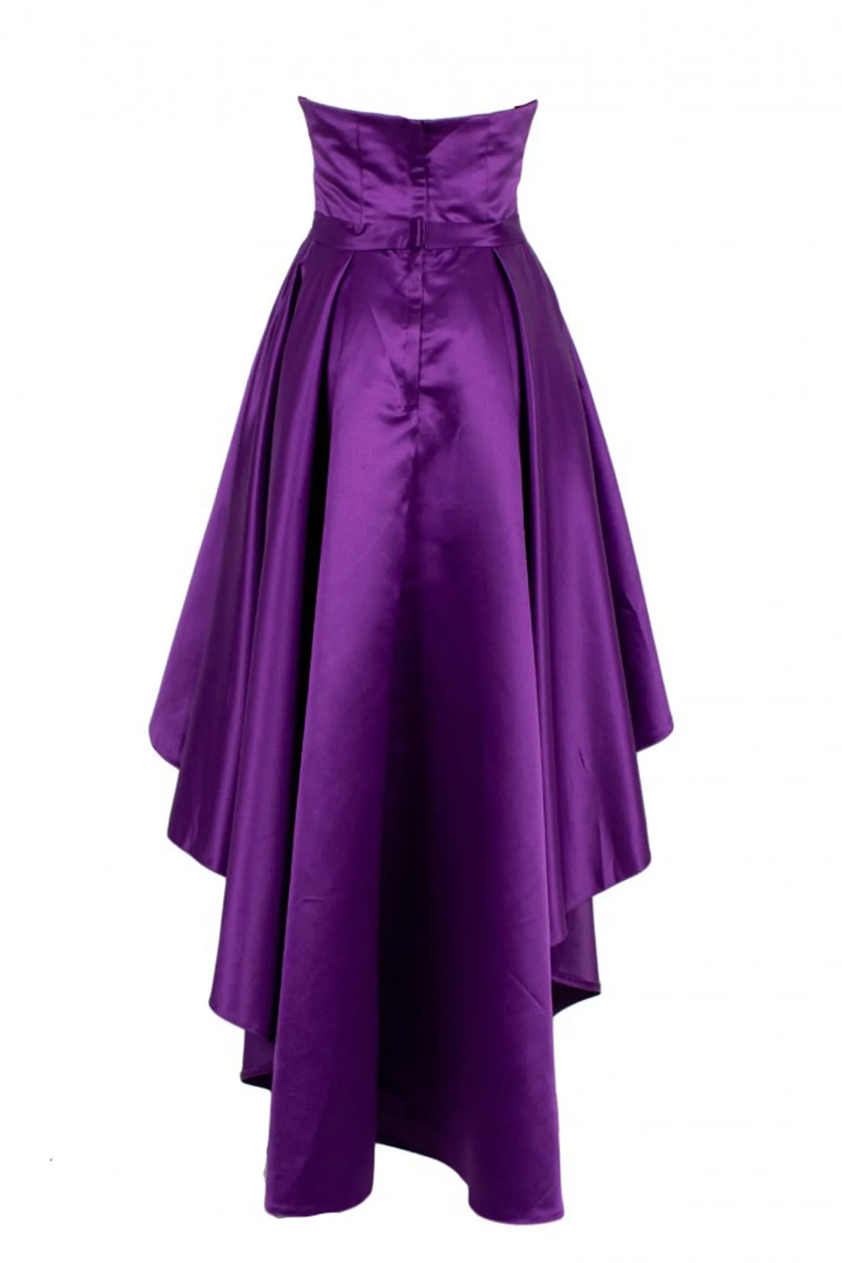Abito donna lungo in raso lucido con gonna larga scollo quadrato strascico top scollo a cuore