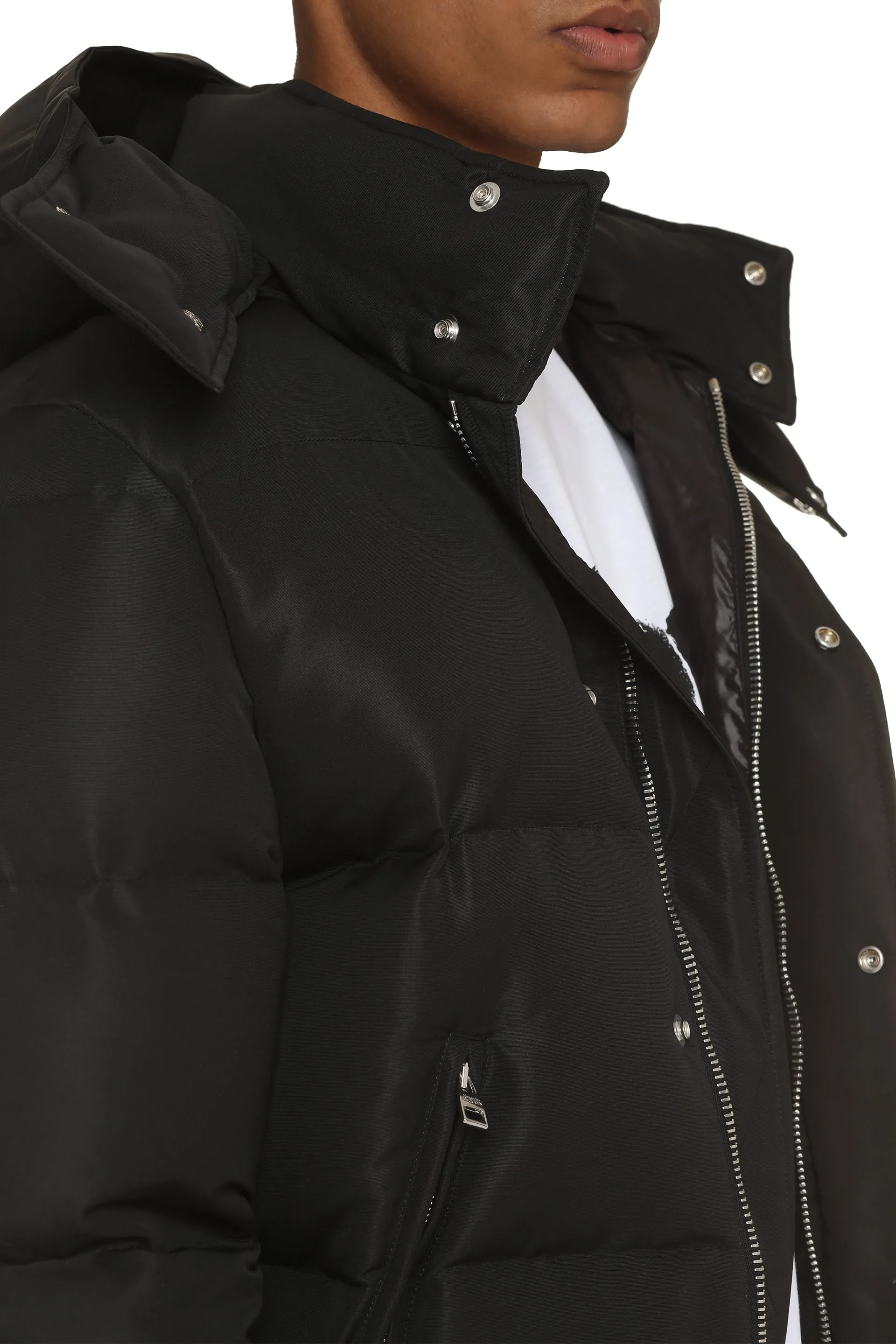 Alexander McQueen Piumino con cappuccio