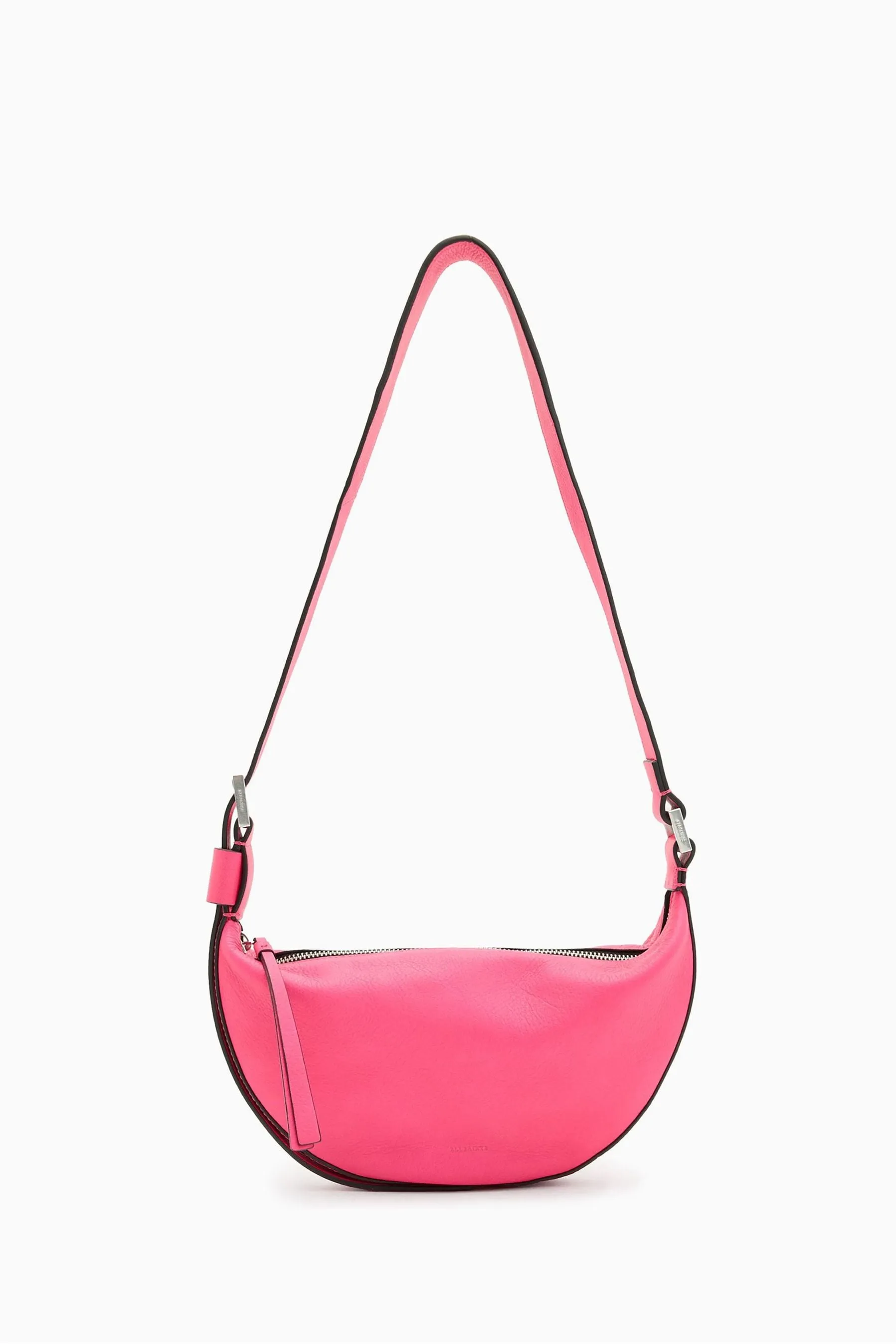 AllSaints - Borsa a tracolla a mezzaluna    