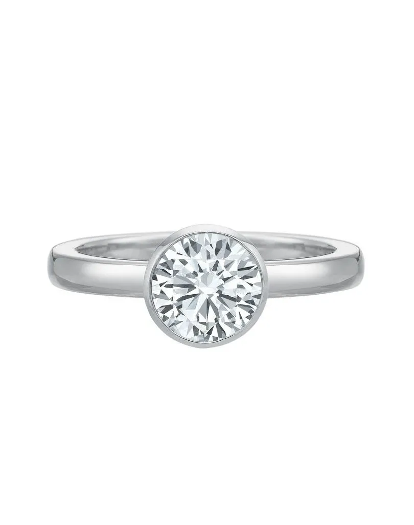 Anelli Anniversario Diamante 0.70 carati in oro bianco 18k SG01692