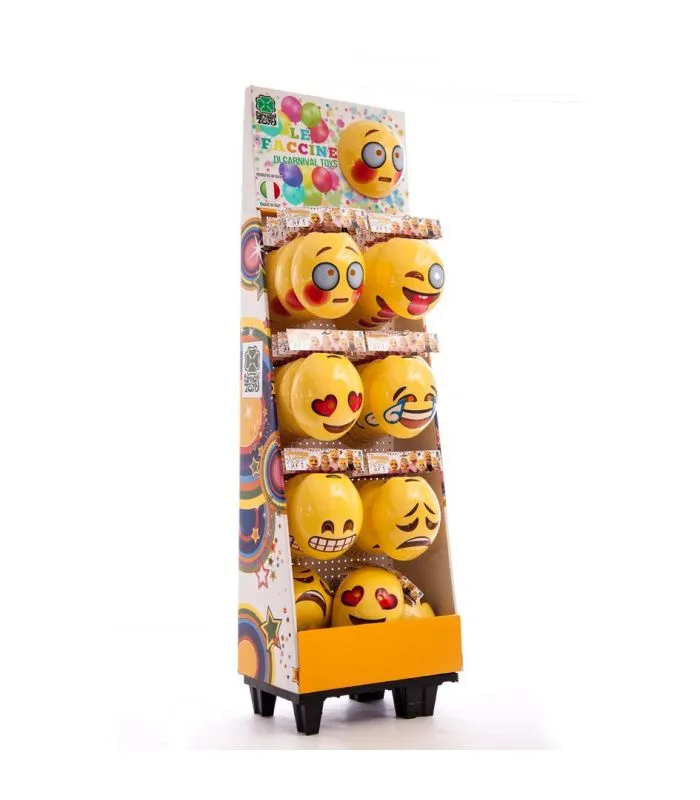 Assortimento maschere emozione in epositore (pz.85)