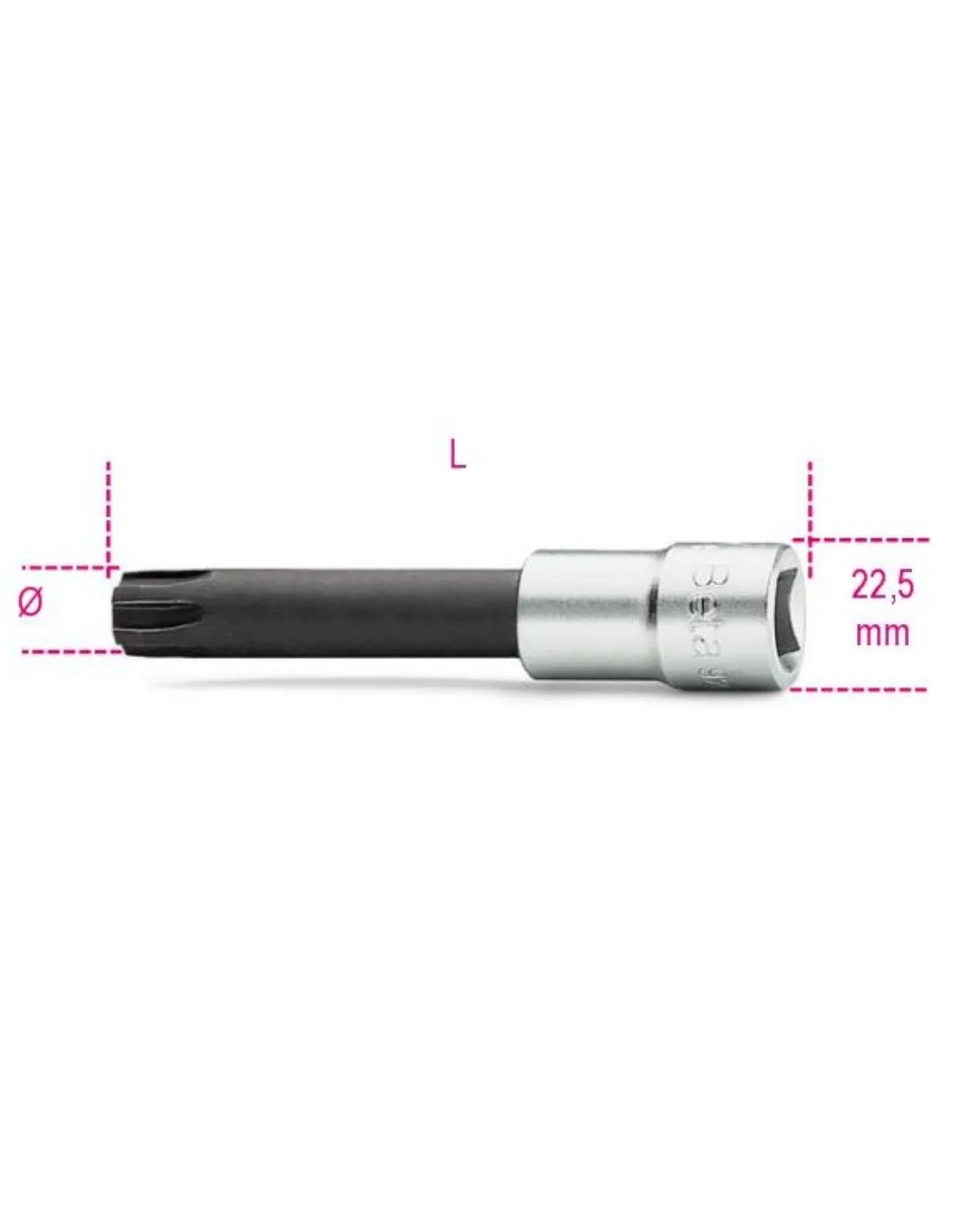 BETA 920ES CHIAVE A BUSSOLA PER VITI ESASCANALATE 1/2" 9mm