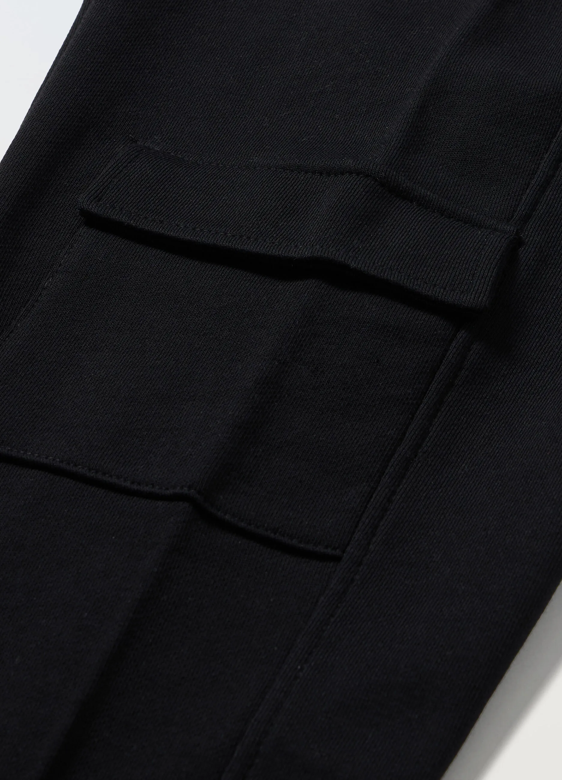 BLUKIDS  Joggers cargo in french terry di puro cotone ragazza