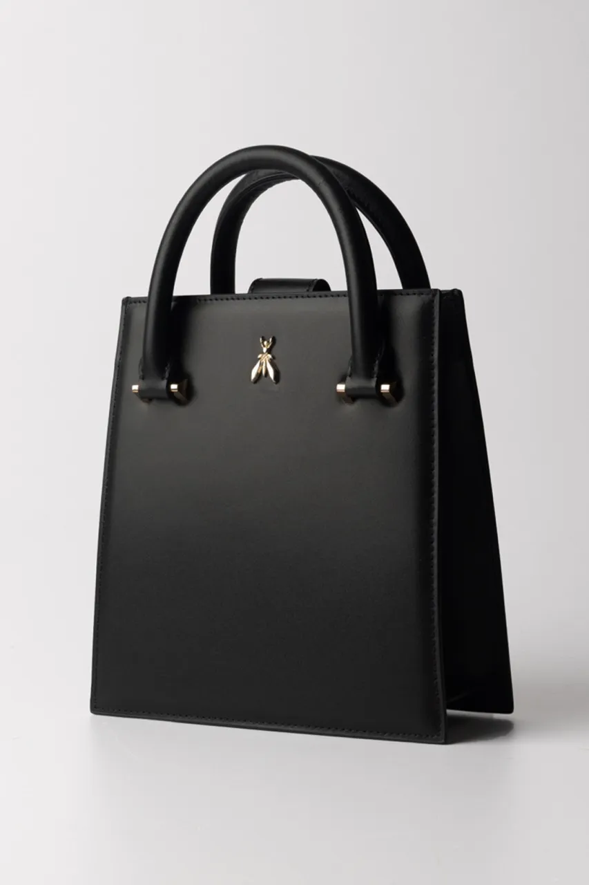 Borsa a mano con tracolla Nero
