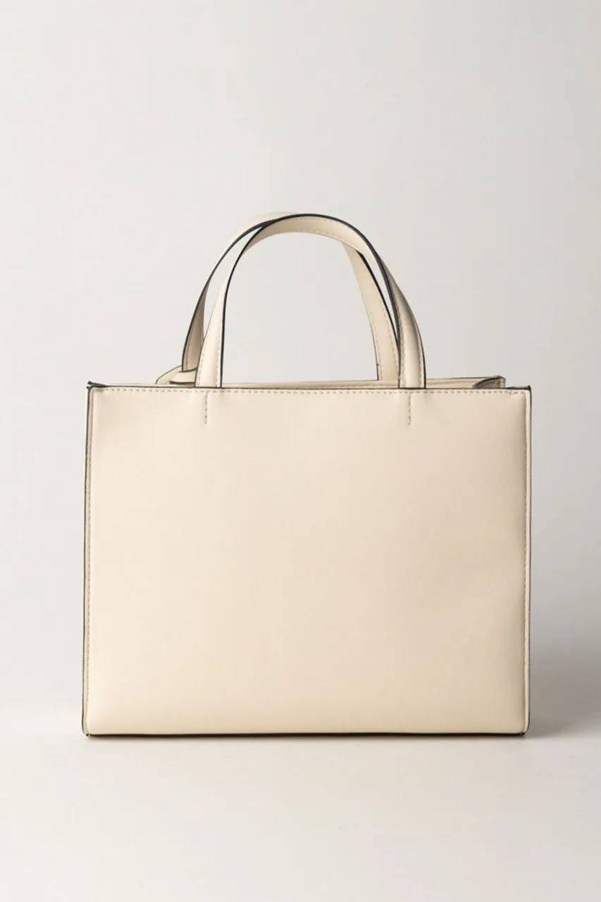 Borsa a tracolla con nappa PARCHMENT