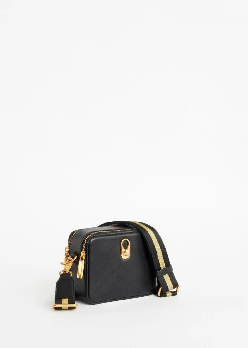 Borsa con tracolla in nastro