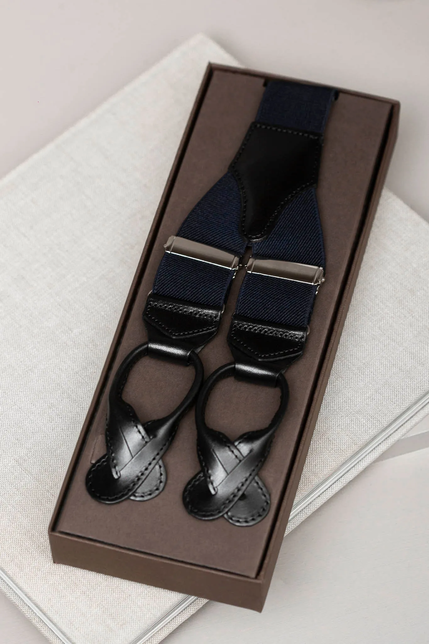 Bretelle blu - Made in Italy    