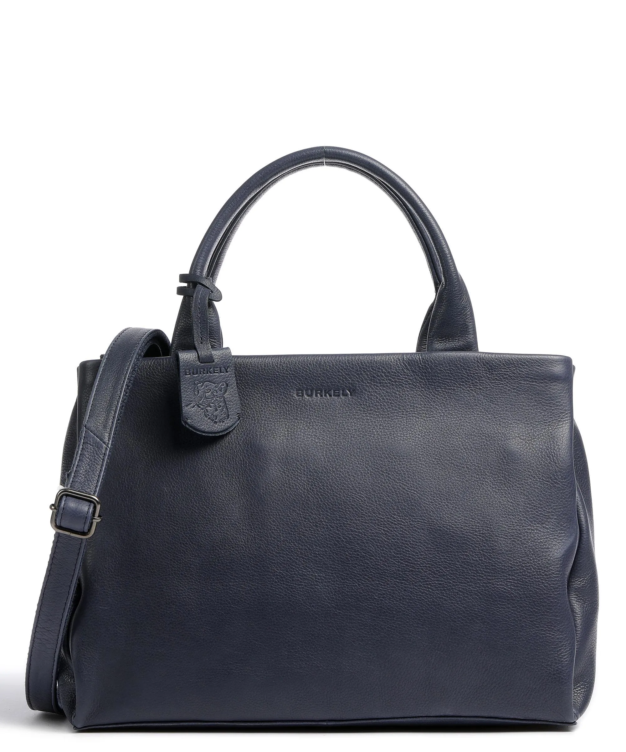  Burkely Just Jolie Borsa a mano pelle granulata blu scuro  