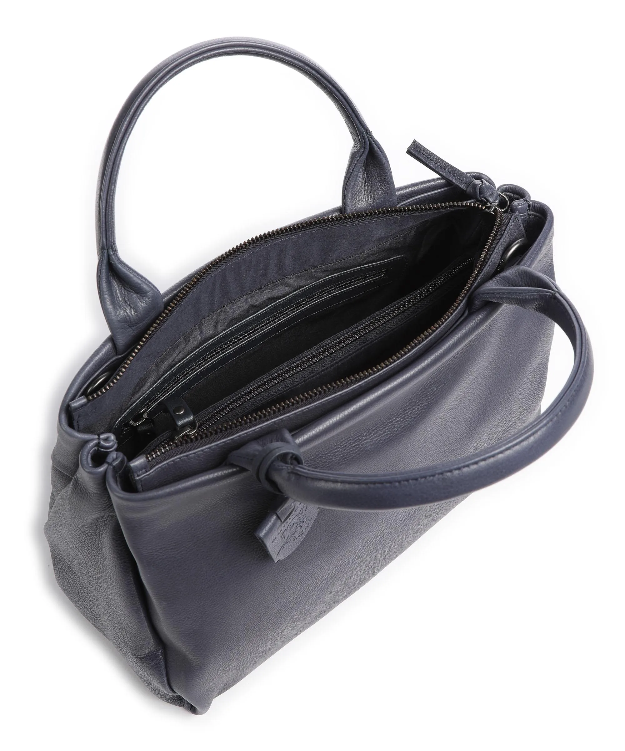  Burkely Just Jolie Borsa a mano pelle granulata blu scuro  