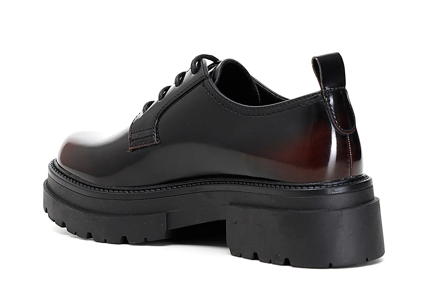CafèNoir donna scarpe derby in similpelle spazzolata