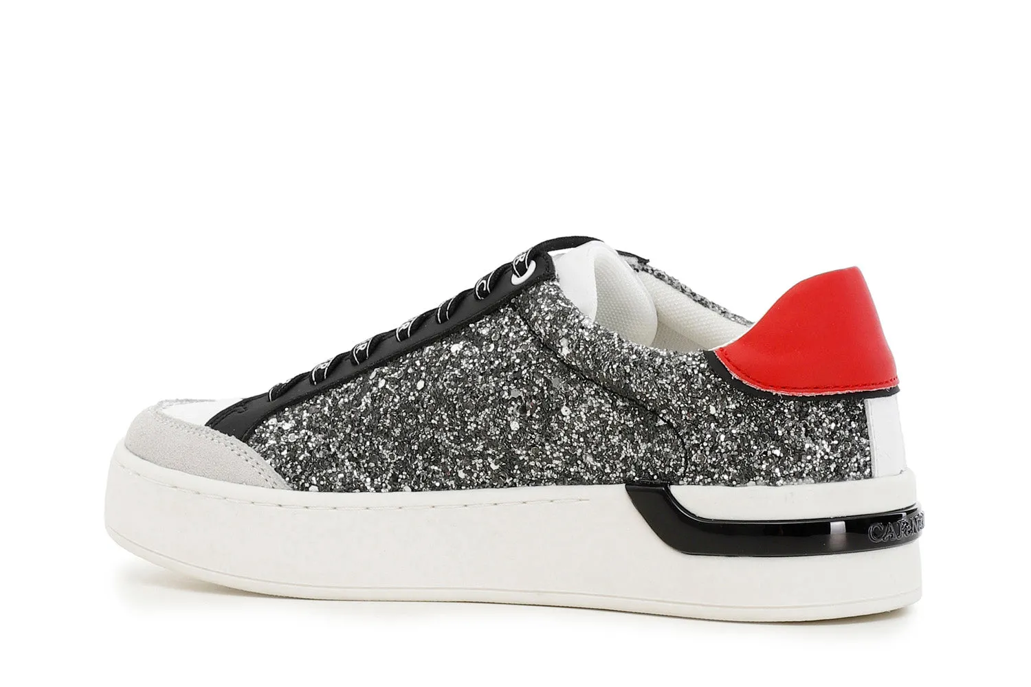 CafèNoir sneakers donna stringate in glitter