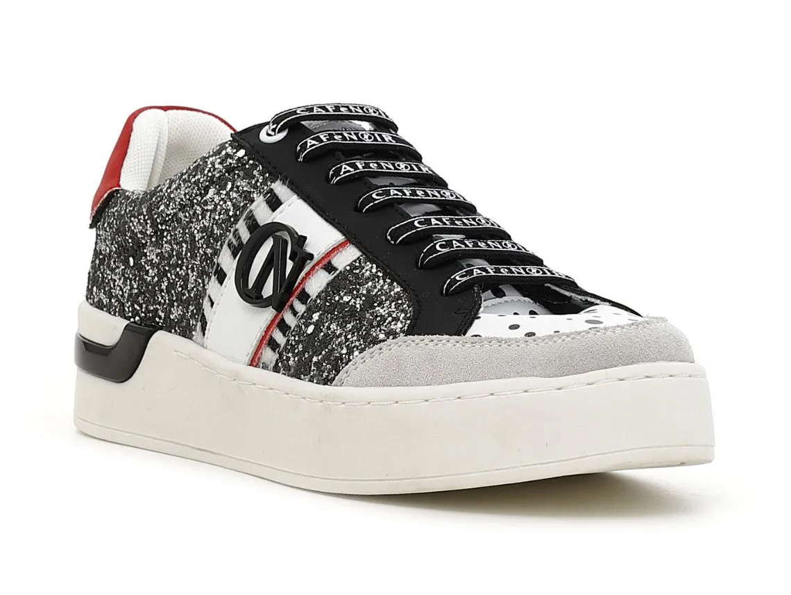 CafèNoir sneakers donna stringate in glitter