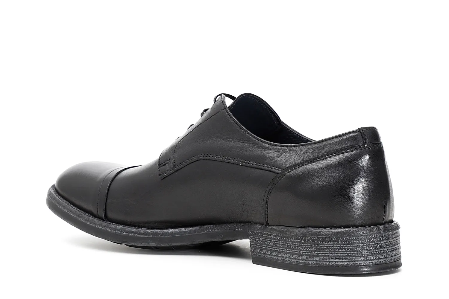 CafèNoir uomo scarpe derby in pelle con puntale