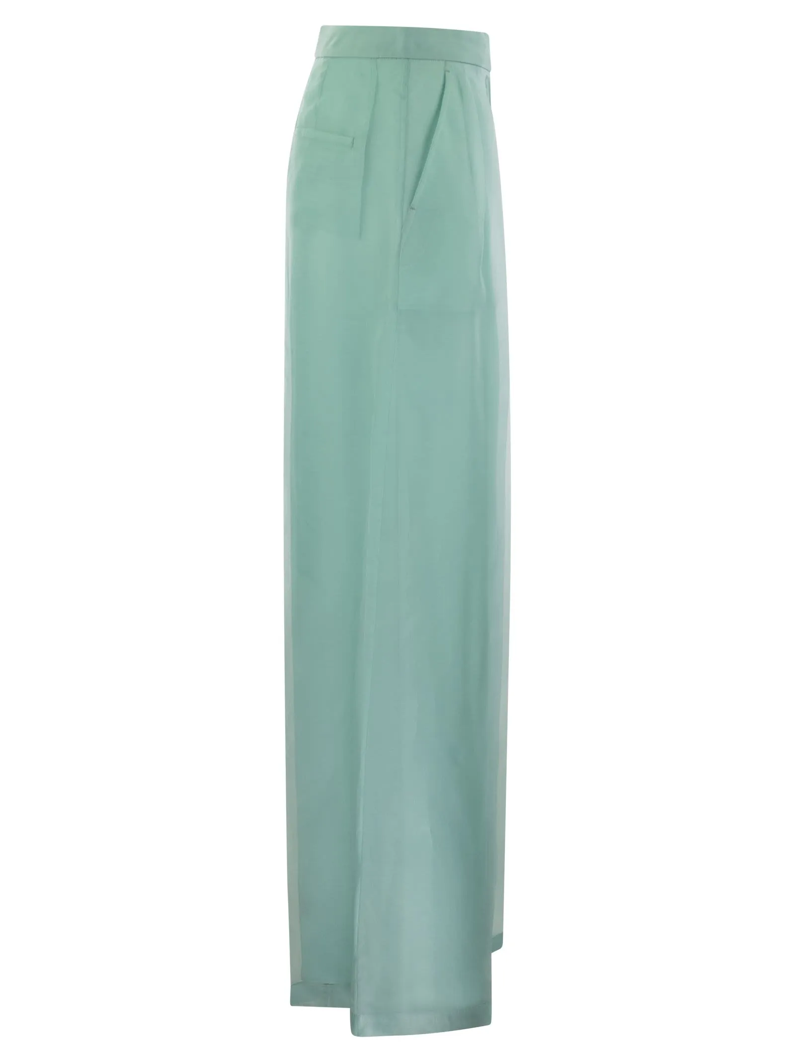 CALIBRI – Silk wide trousers