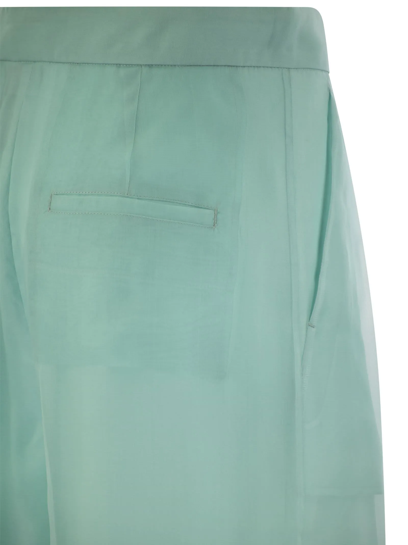 CALIBRI – Silk wide trousers