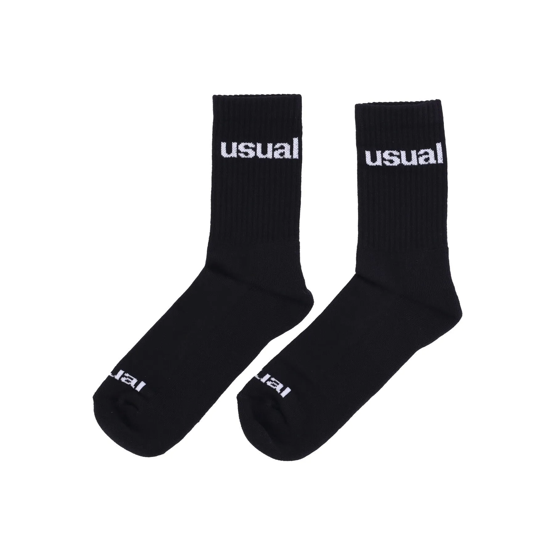 Calza Media Uomo Logo Socks Black