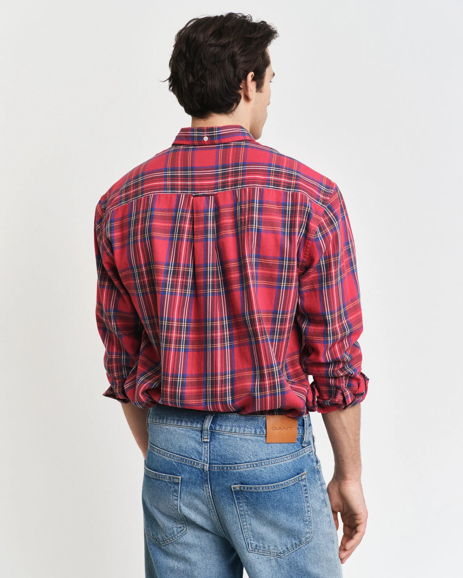 Camicia a quadri scozzese regular fit    