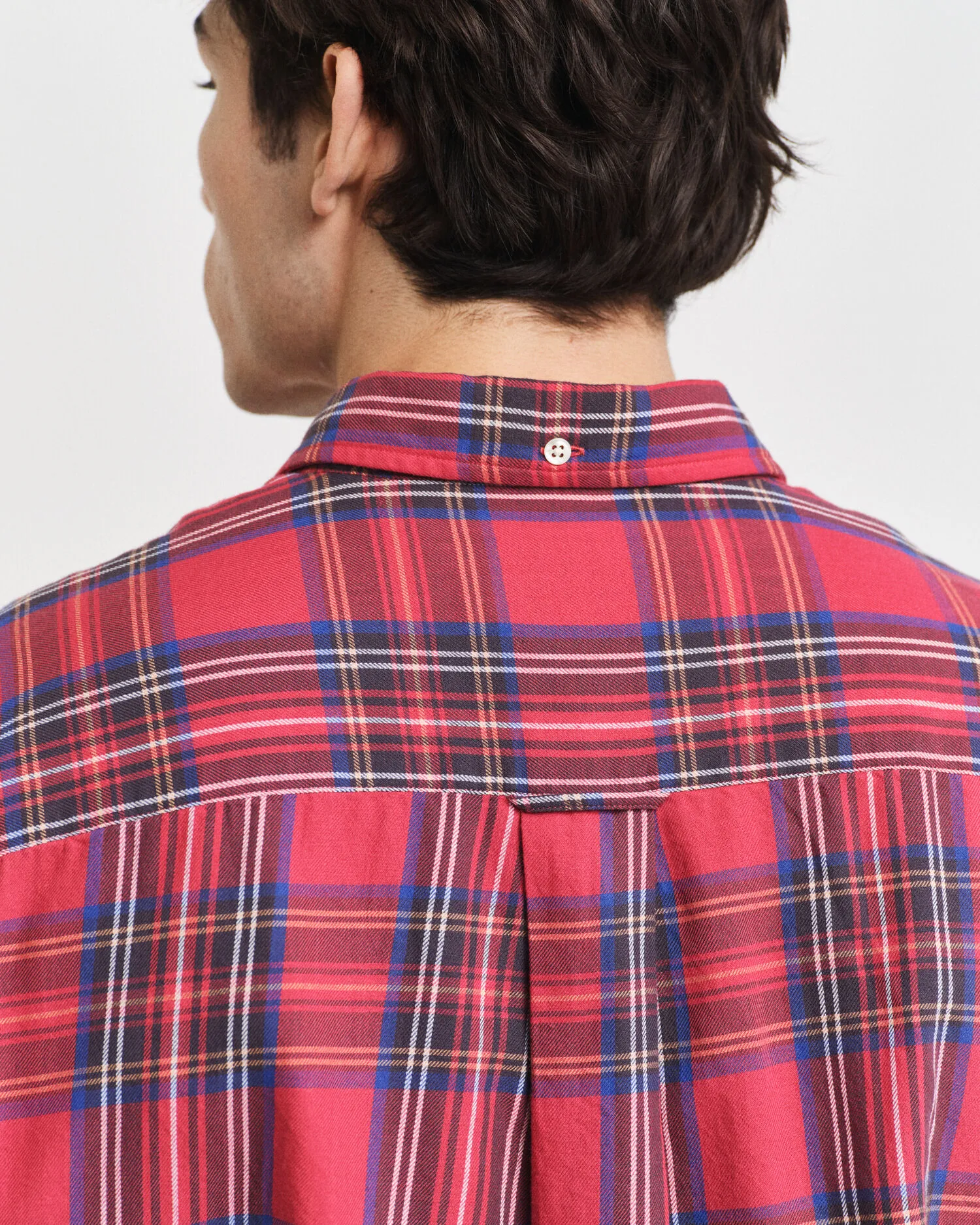 Camicia a quadri scozzese regular fit    