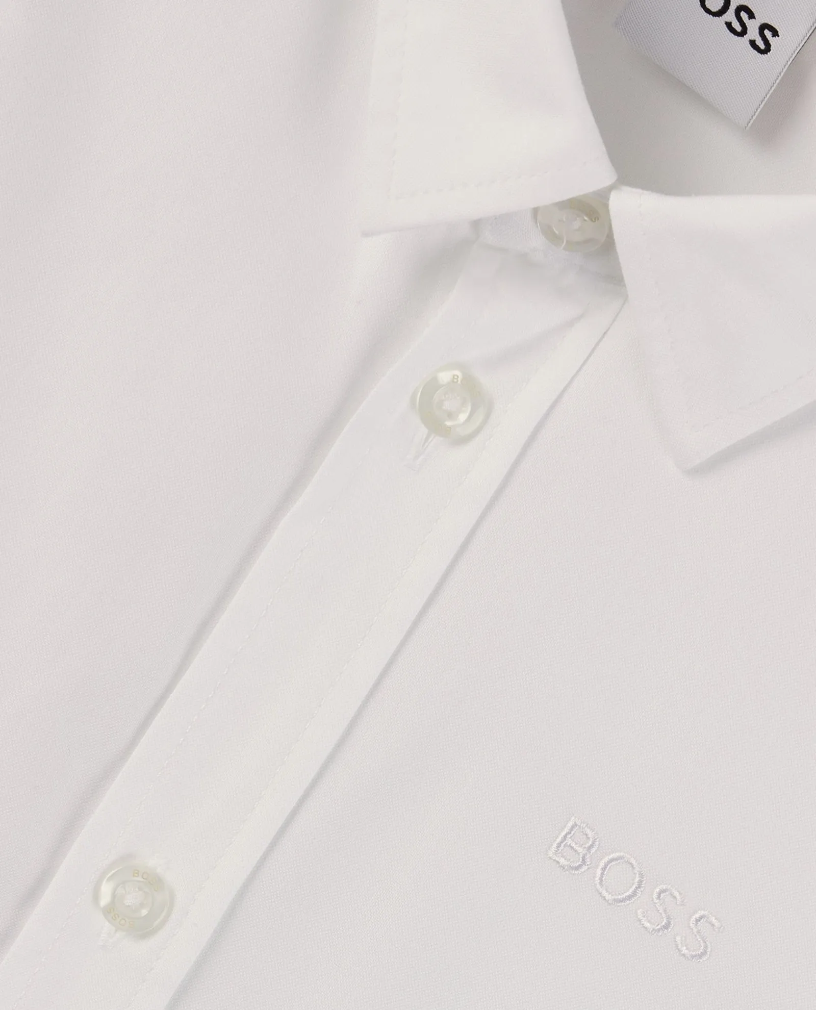 Camicia bambini Boss in cotone Oxford