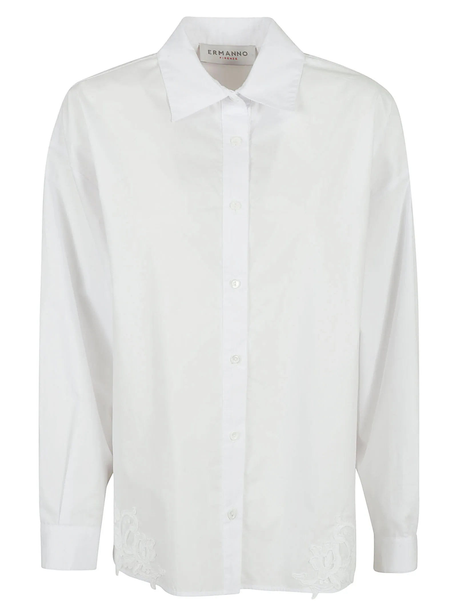 CAMICIA CON PIZZO ERMANNO FIRENZE DONNA D42EK004ET1MF010