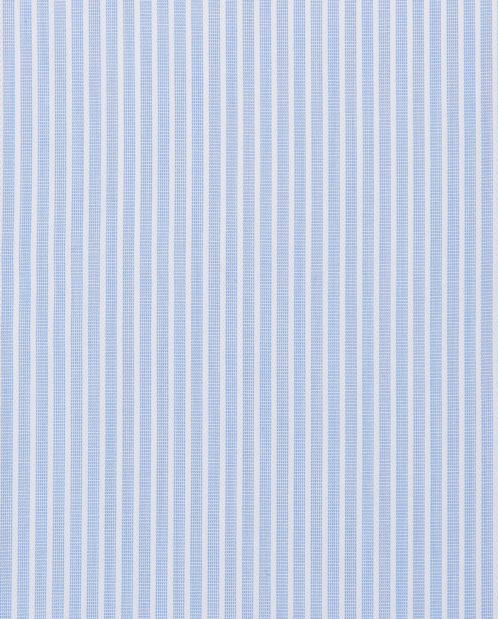 Camicia fancy non iron rigata azzurra francese francese    