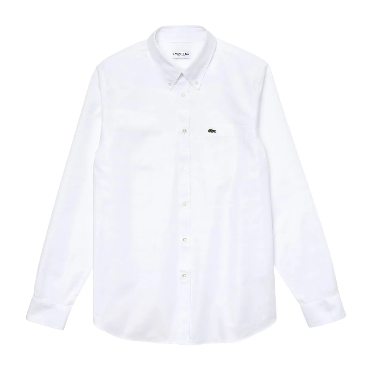 Camicia Lacoste Oxford Bianco