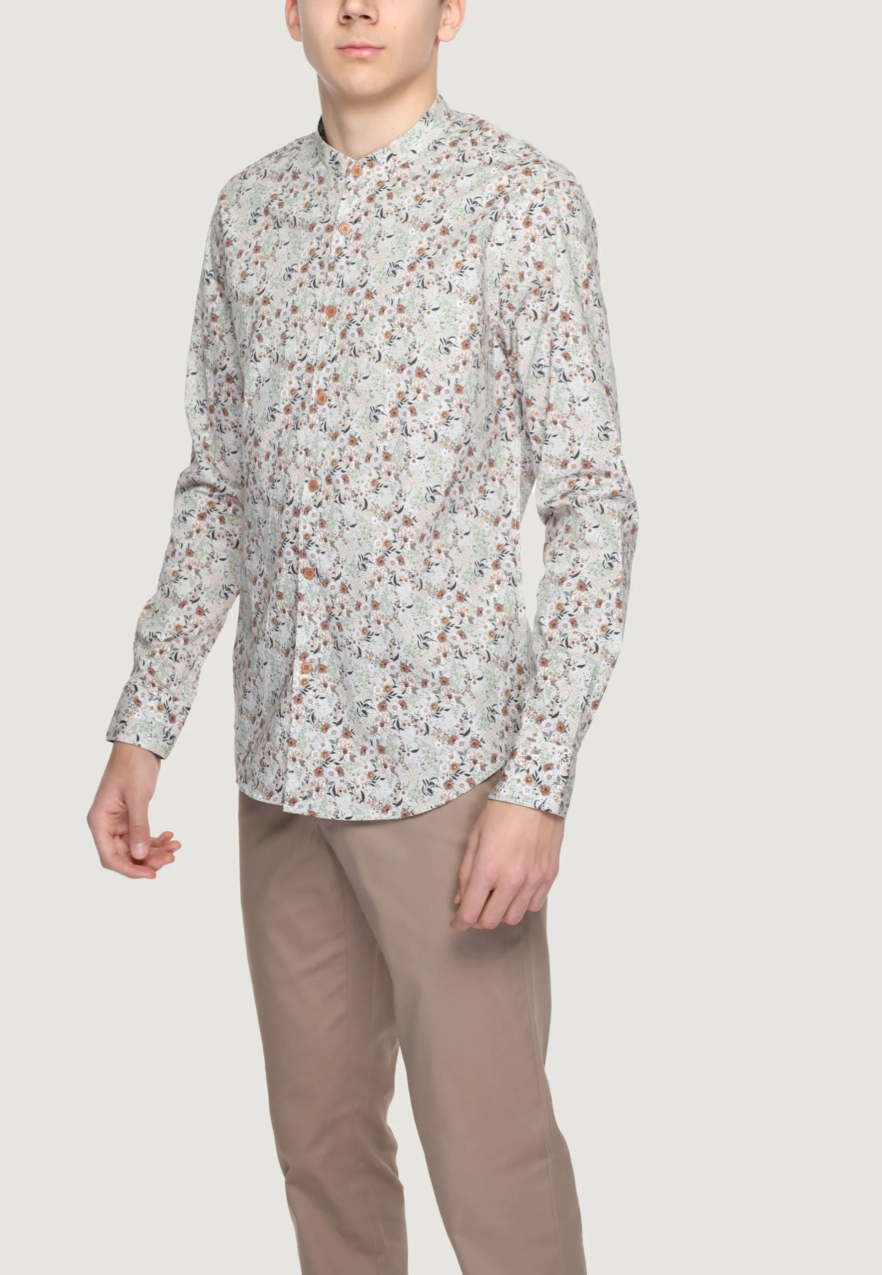 Camicia manica lunga Gianni Lupo  Verde