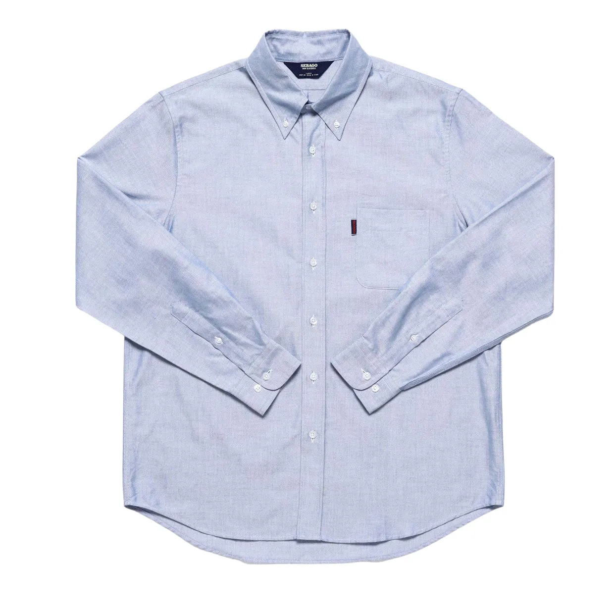 Camicia Uomo Sebago Whaleback Azzurro