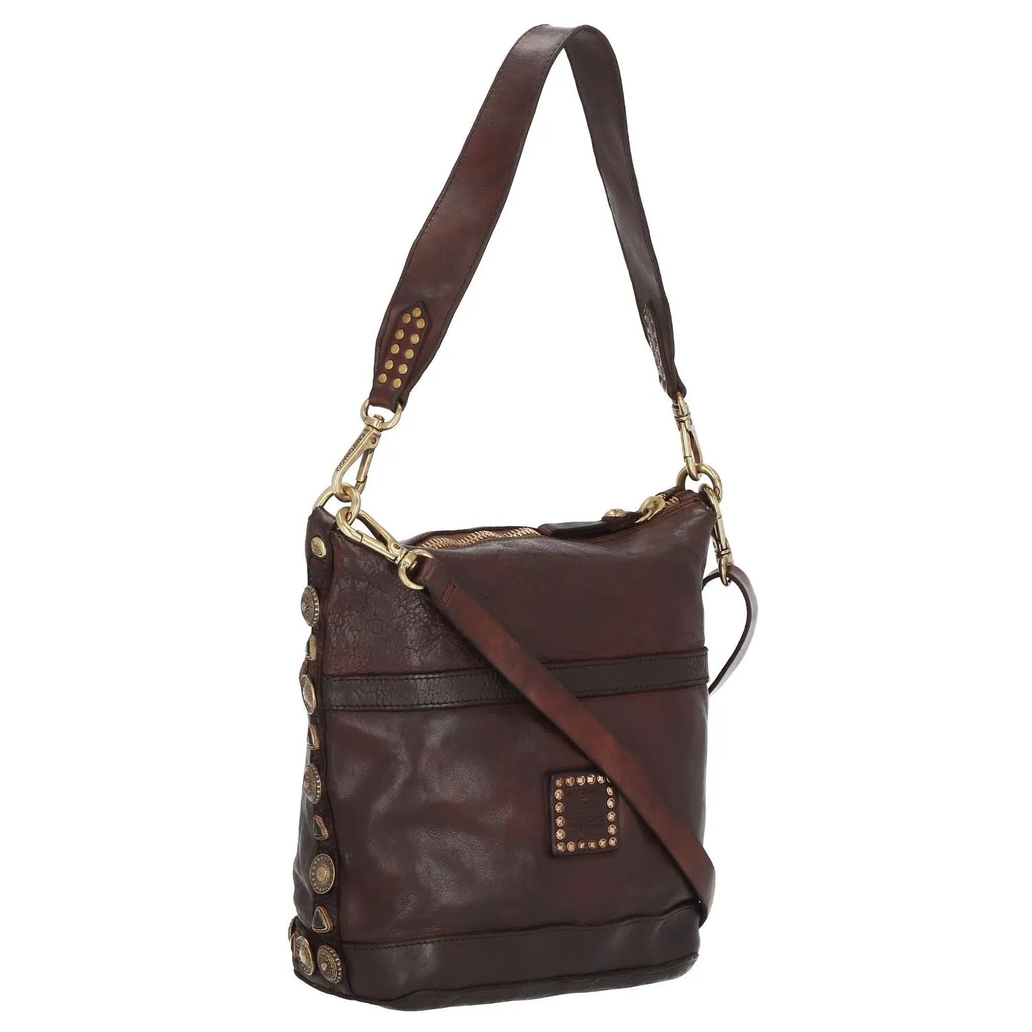 Campomaggi Borsa a tracolla in pelle 23 cm