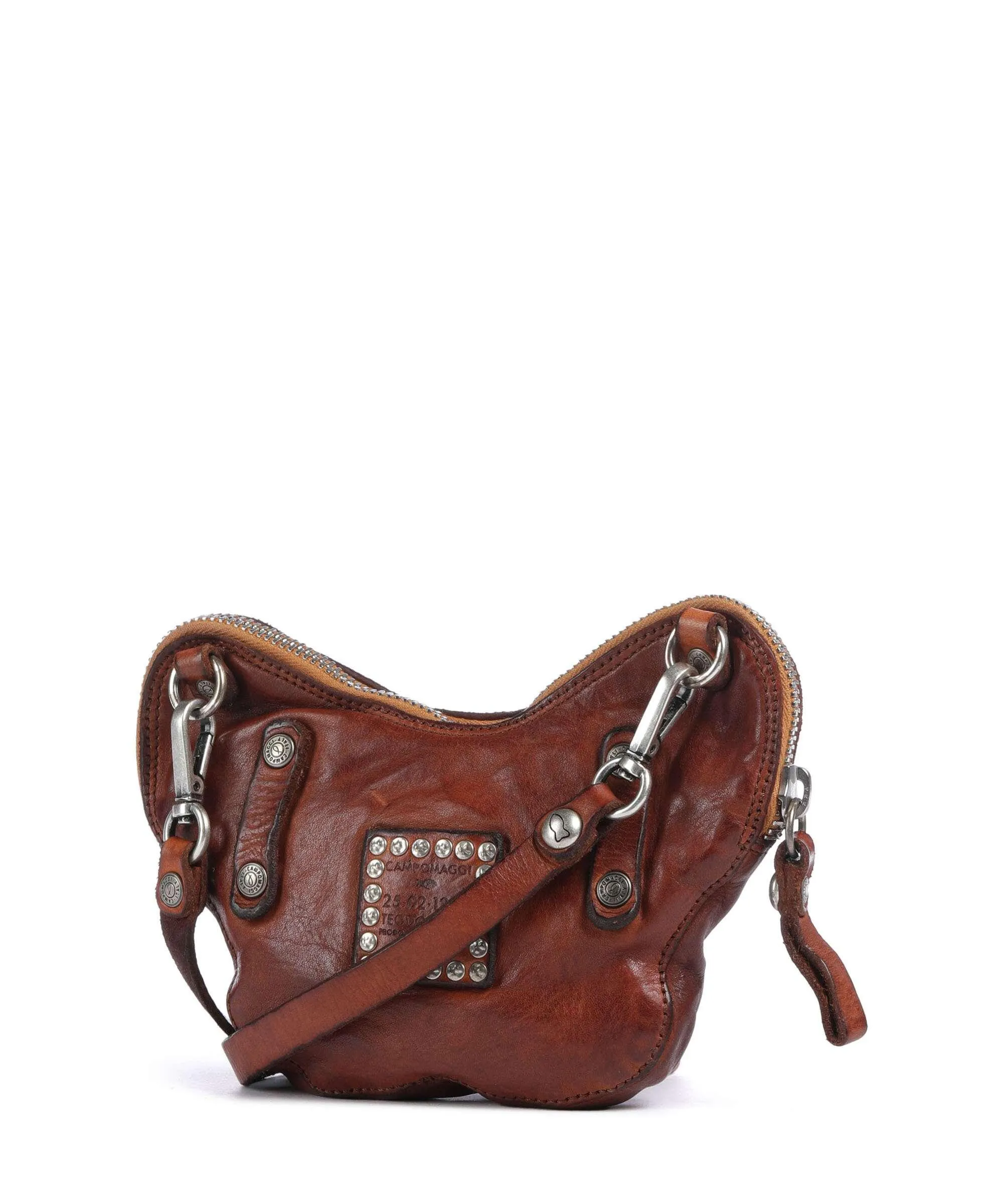  Campomaggi Borsa a tracolla pelle bovina cognac  