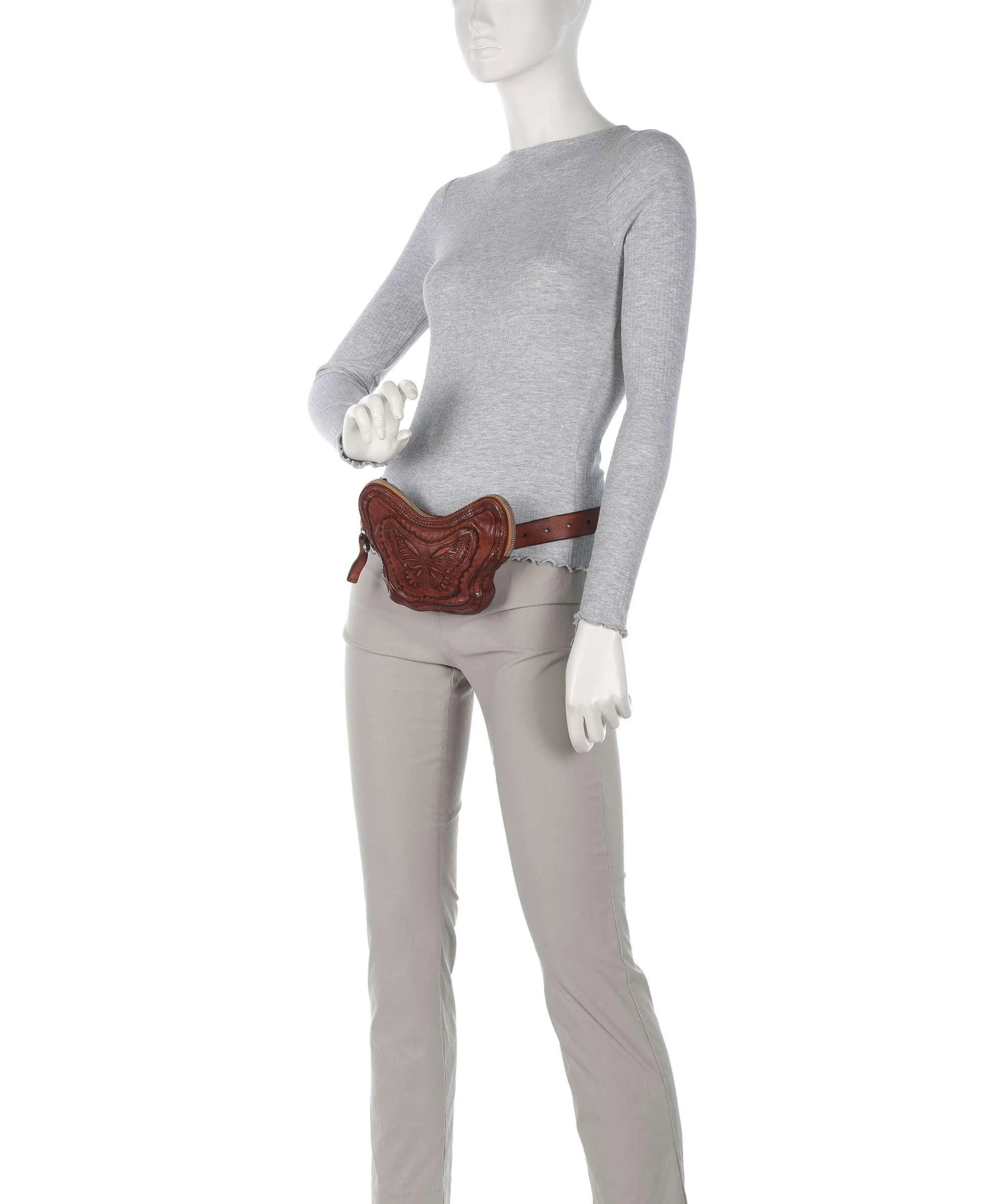  Campomaggi Borsa a tracolla pelle bovina cognac  