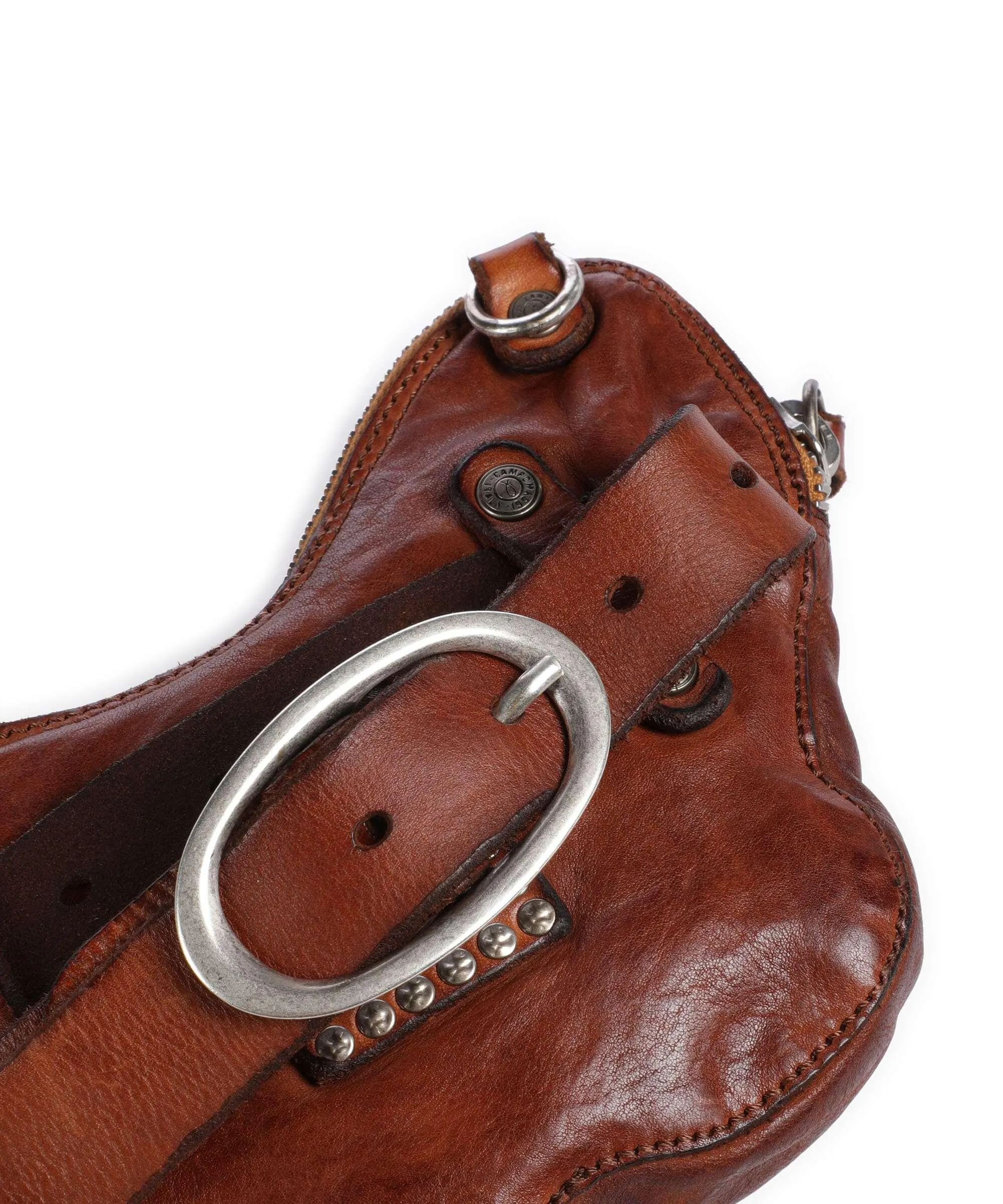  Campomaggi Borsa a tracolla pelle bovina cognac  