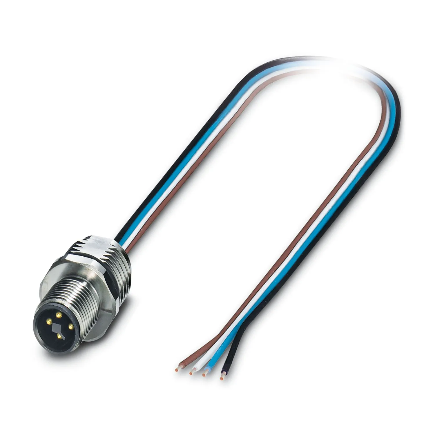 Cavo sensore/attuatore Phoenix Contact M12 Maschio / Senza terminazione, L. 5m
