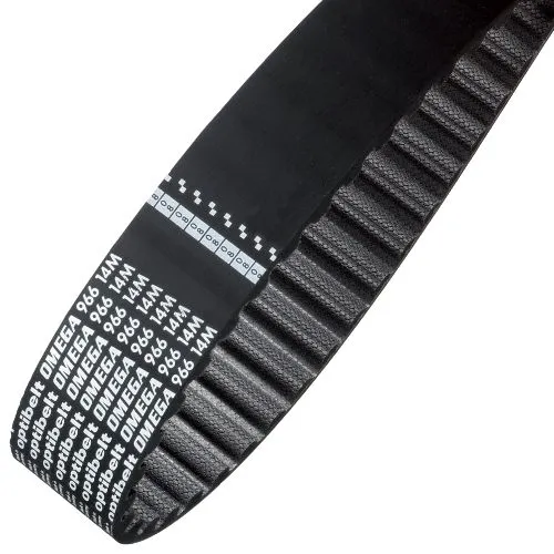 Cinghia sincrona OPTIBELT, 165 denti, passo 14mm, dimensioni 2310mm x 55mm, in Gomma