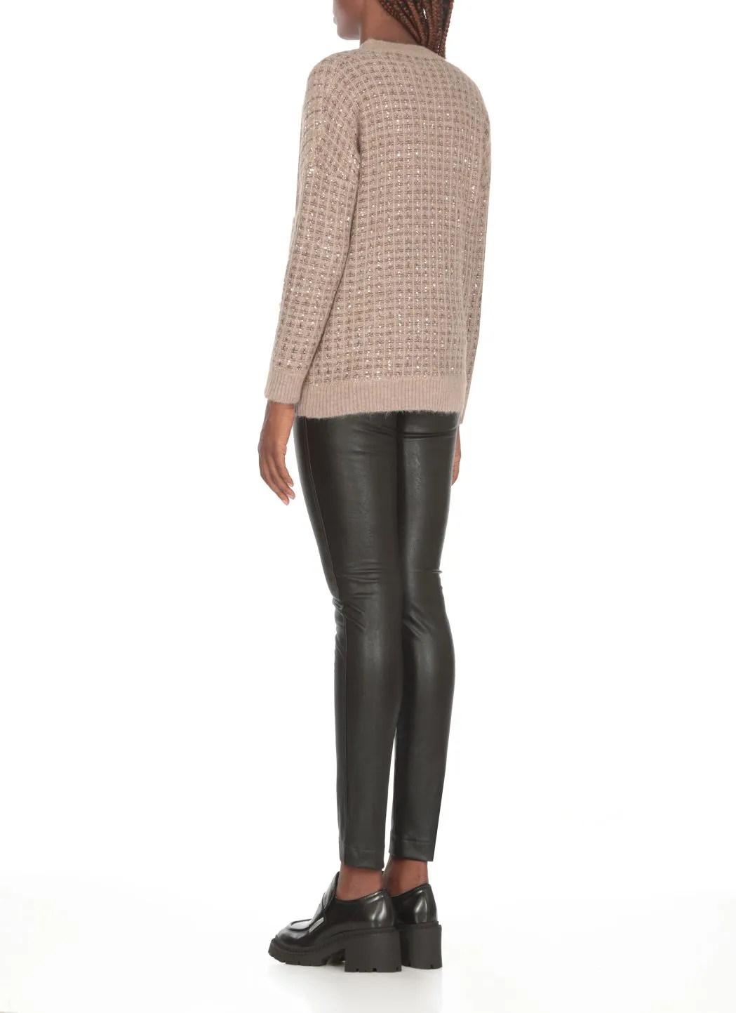  D.EXTERIOR Cardigan con paillettes 