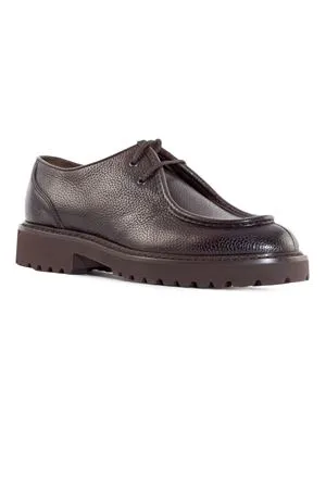 DOUCAL'S Calzature,Scarpe Scarpe Derby in pelle inca ebano 