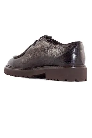 DOUCAL'S Calzature,Scarpe Scarpe Derby in pelle inca ebano 
