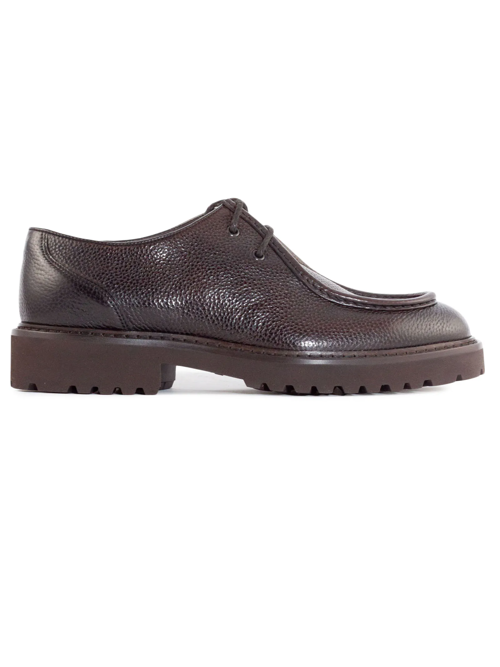 DOUCAL'S Calzature,Scarpe Scarpe Derby in pelle inca ebano 