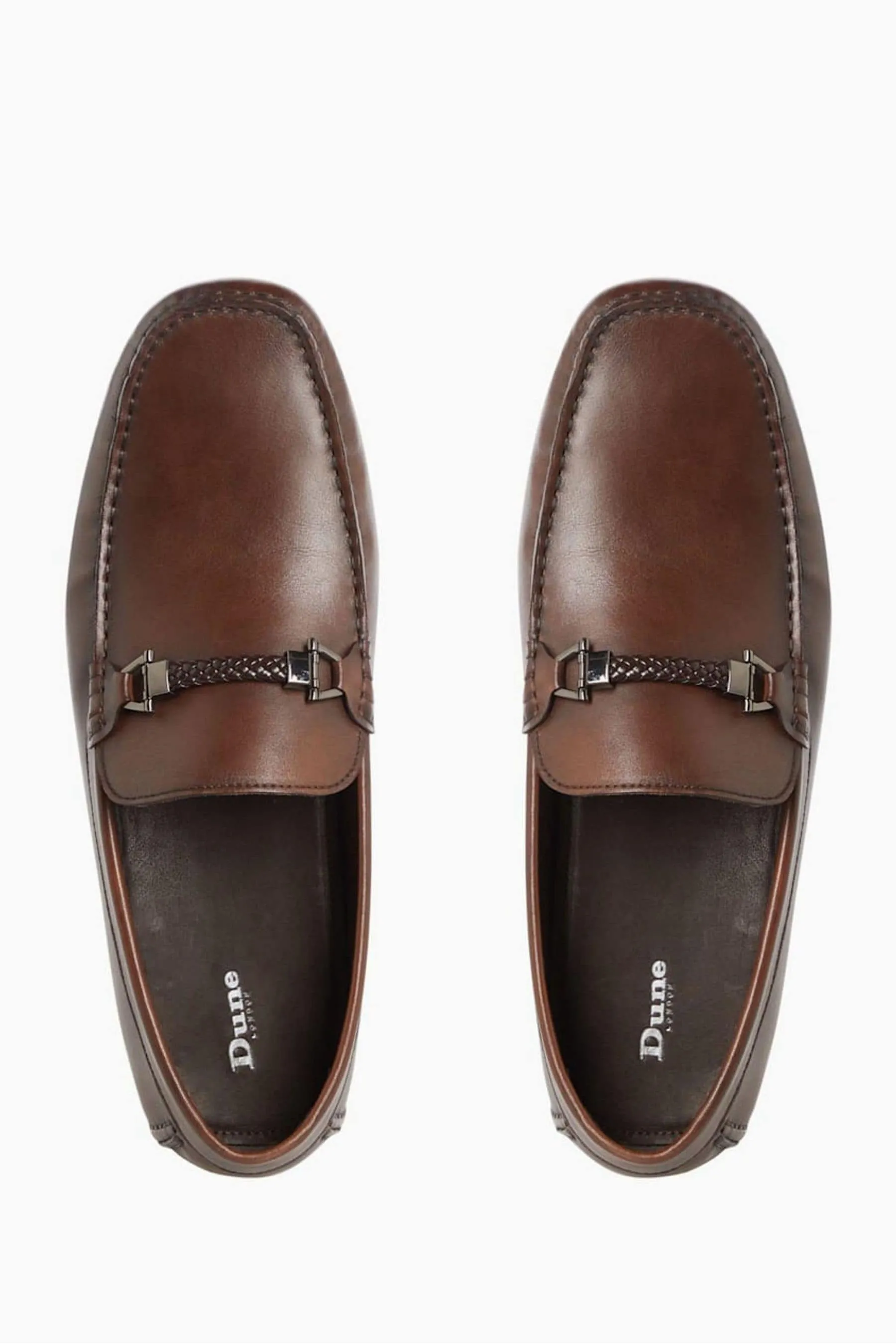 Dune London - Beacons Driver - Mocassini con bordo intessuto