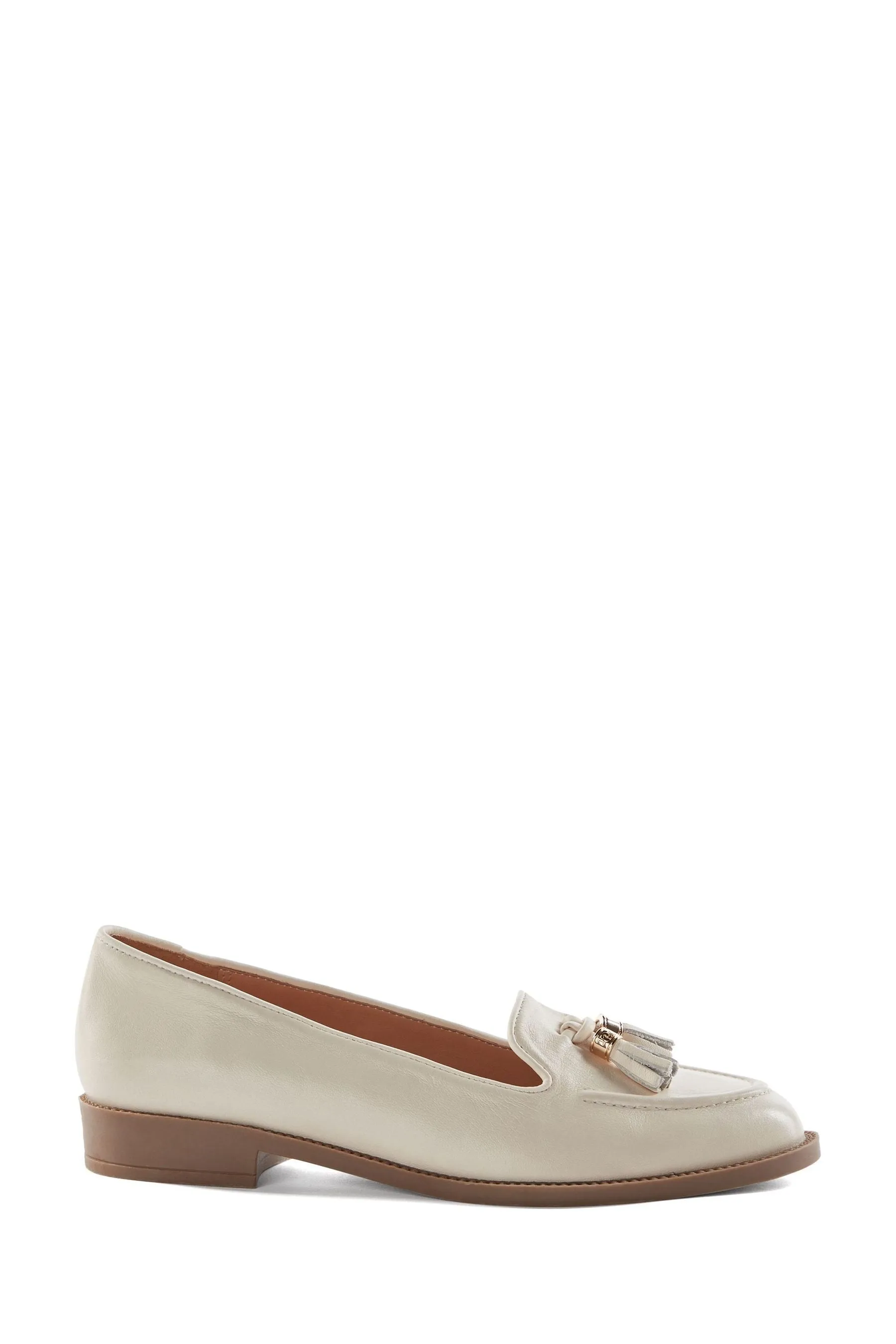 Dune London - Global - Mocassini con mandorla e nappe